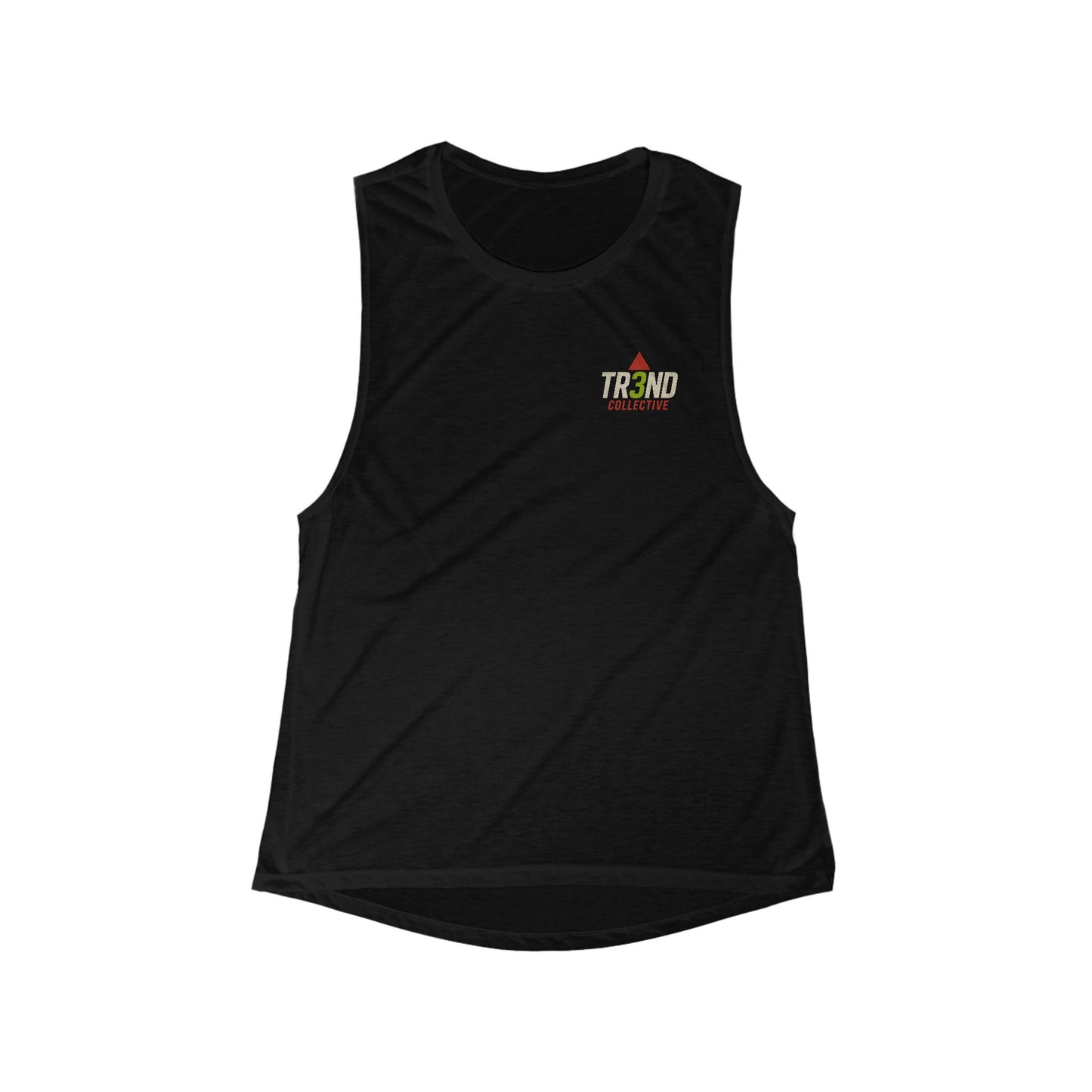 TC FLOW TANK LOGO Women's Flowy Scoop Muscle Tank