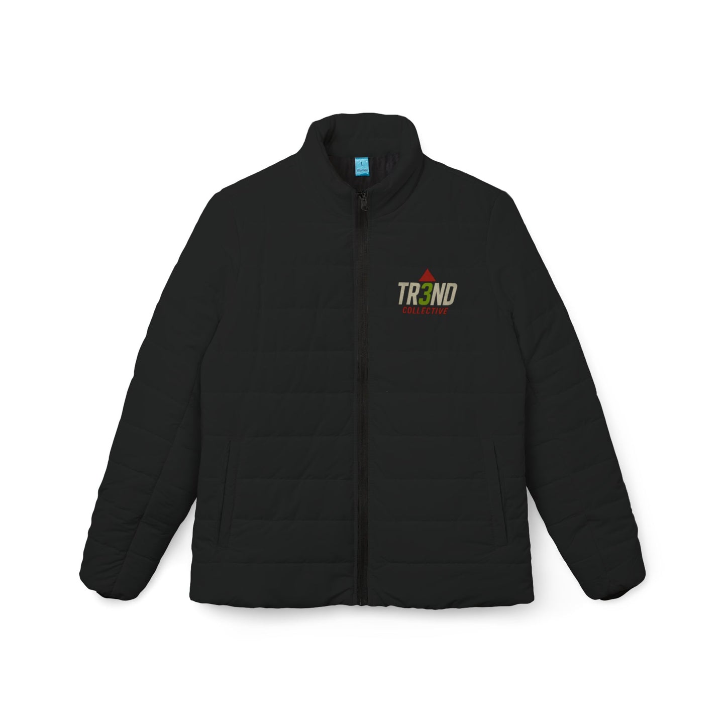 TC WORD LOGO Women’s Puffer Jacket (AOP)